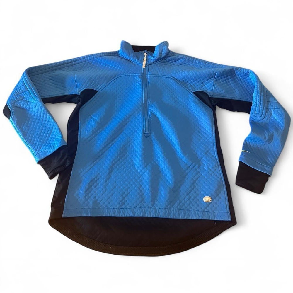 Nike Sphere Blue‎ Thermal 1/2 Zip Youth Jacket Size XL